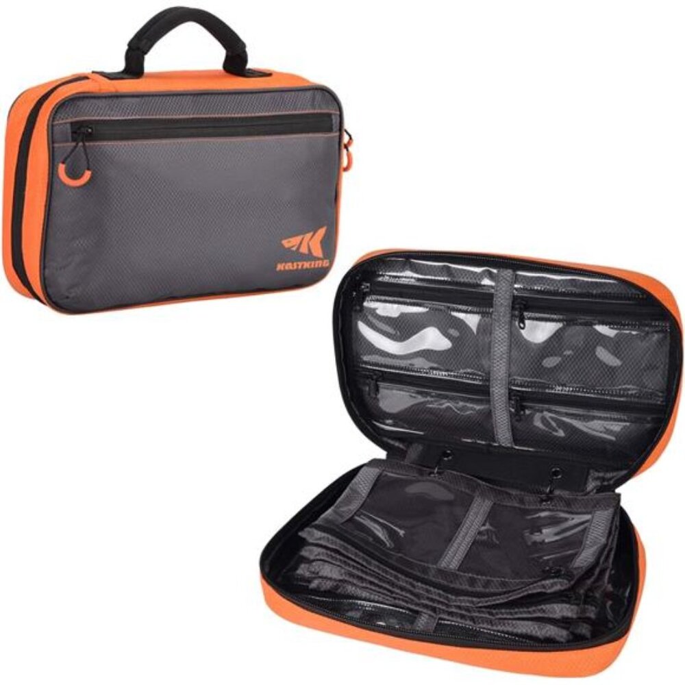 KastKing Bait Boss Lure Bag Utility Binder Tackle Bag - Soft Fishing Gear Bag